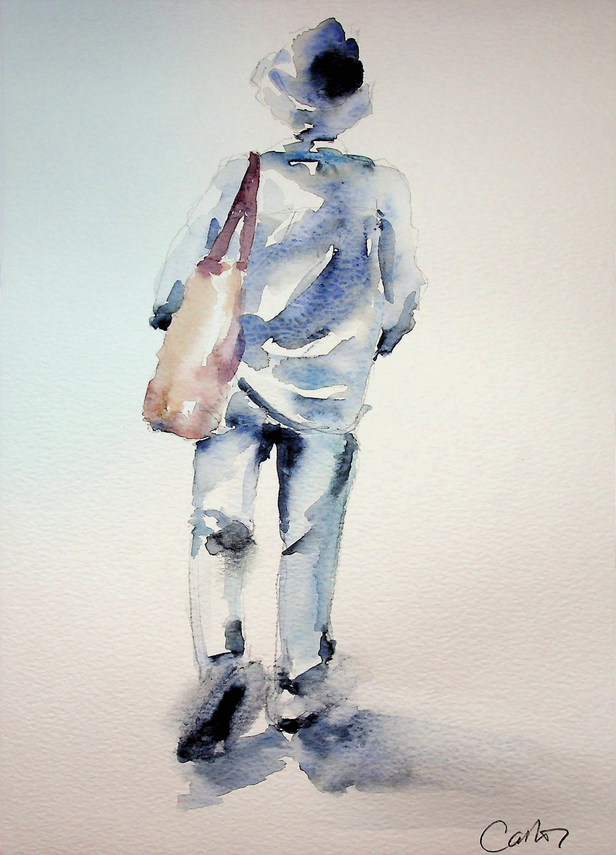 Contemplative therapy scene representing introspection and personal growth